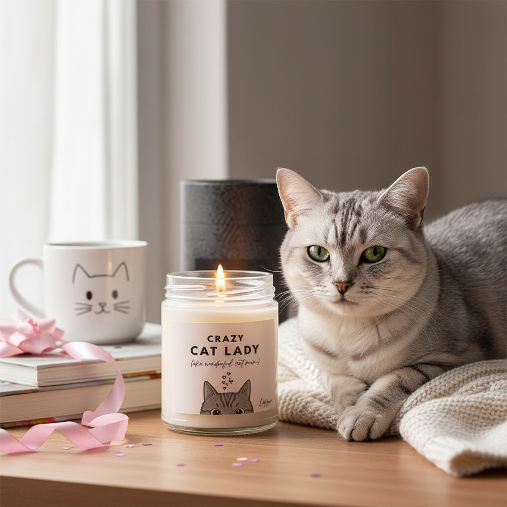 Silver Tabby Cat Mum