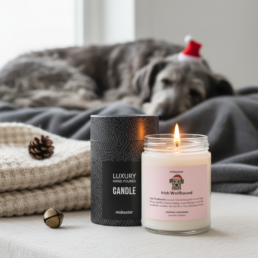 Irish Wolfhound Christmas
