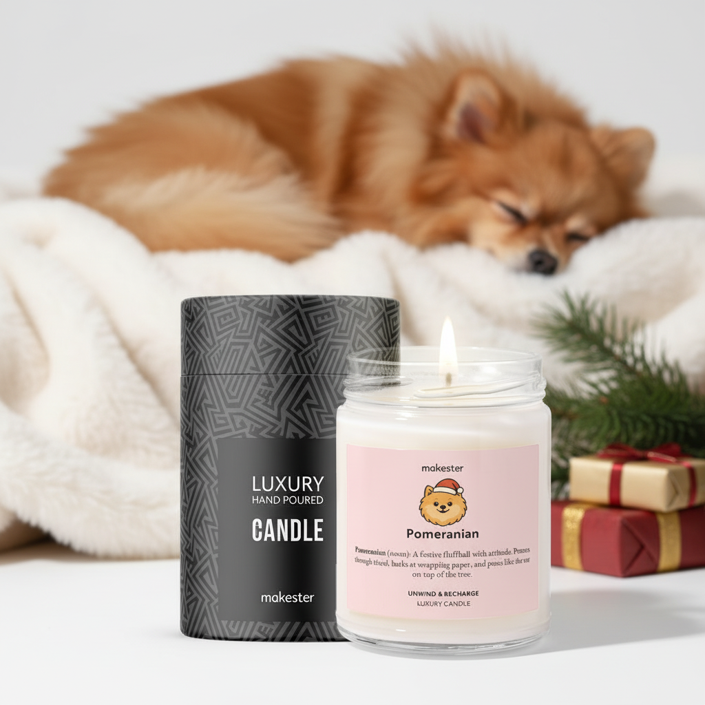 Pomeranian Christmas