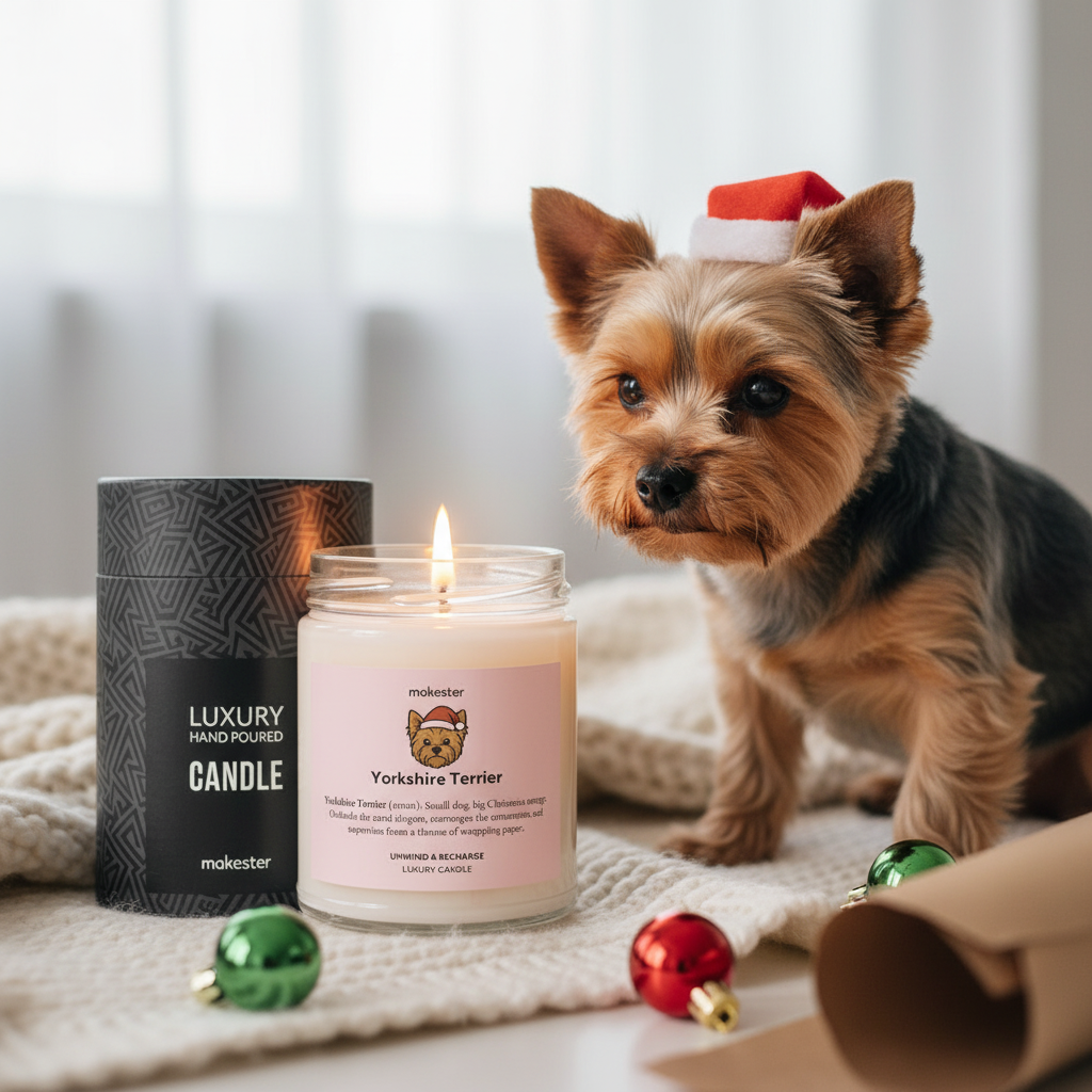 Yorkshire Terrier Christmas