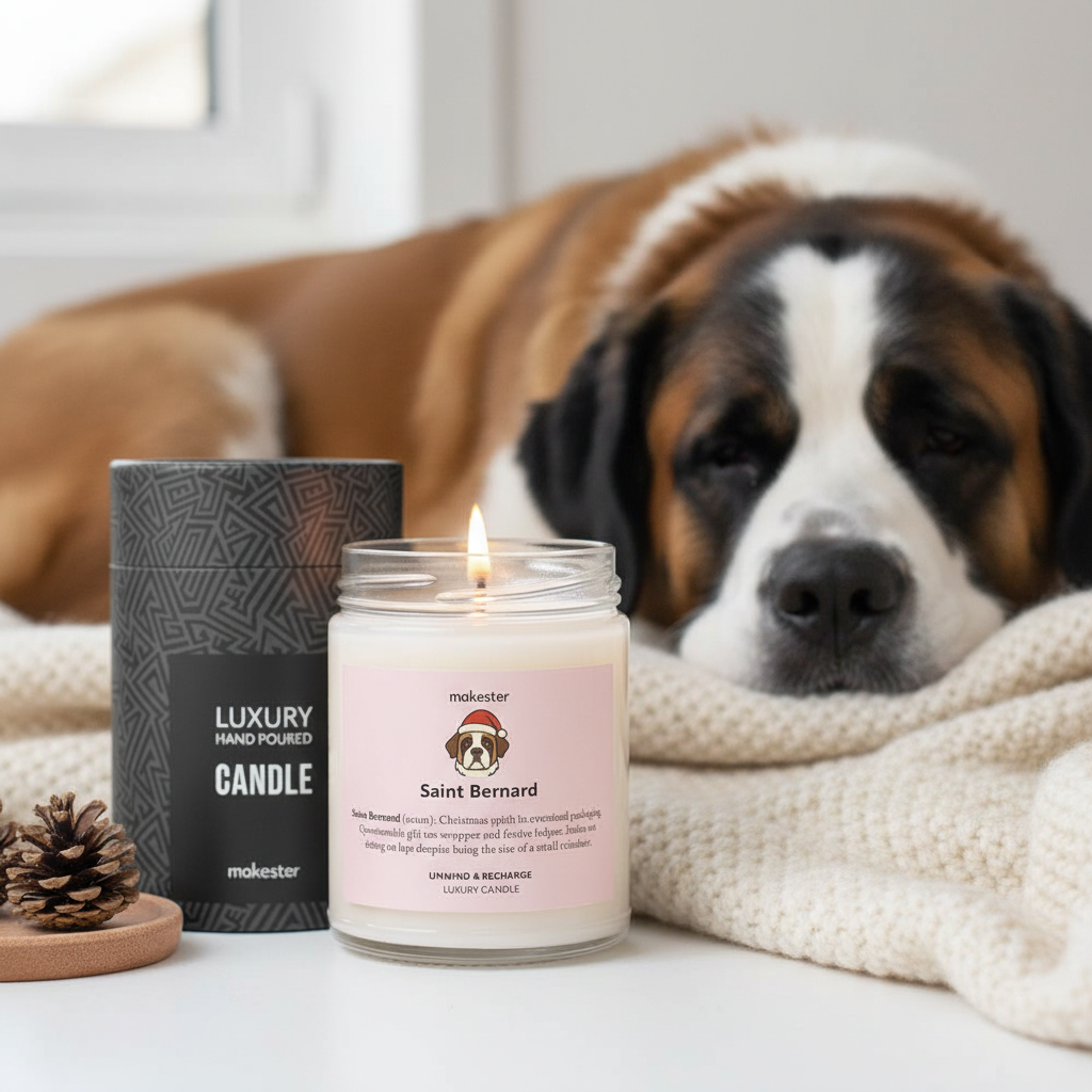 Saint Bernard Christmas