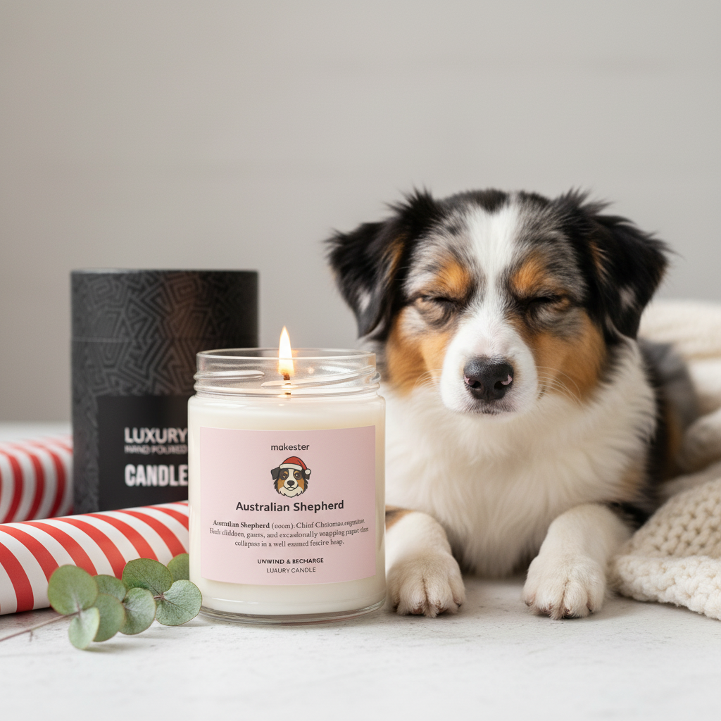 Australian Shepherd Christmas