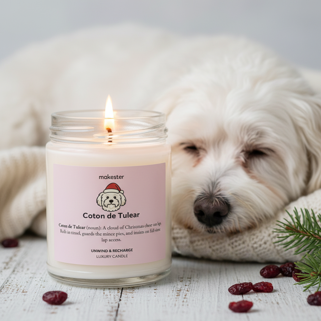Coton de Tulear Christmas