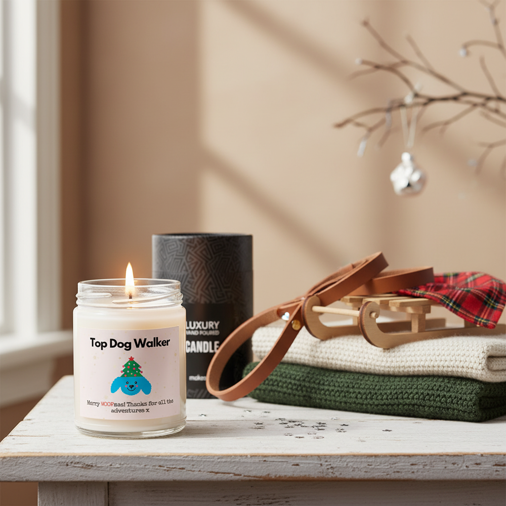 Christmas Dog Walker