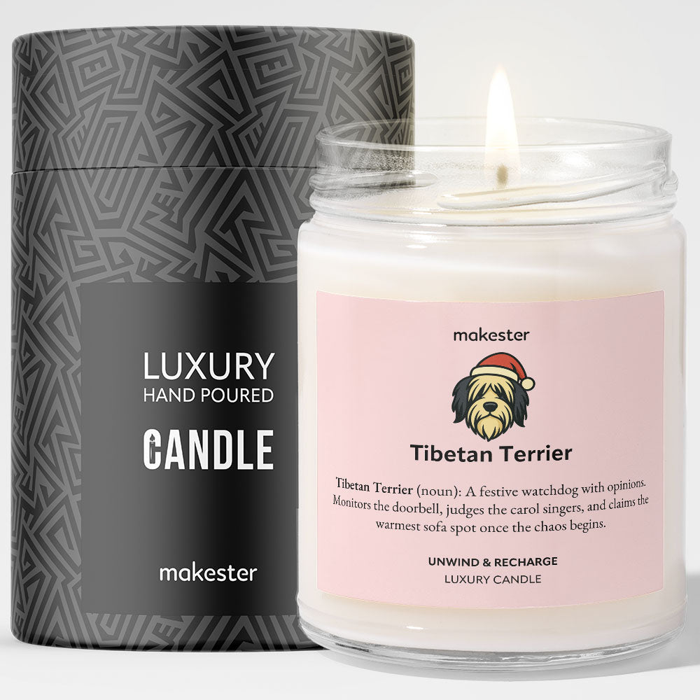 Tibetan Terrier Christmas