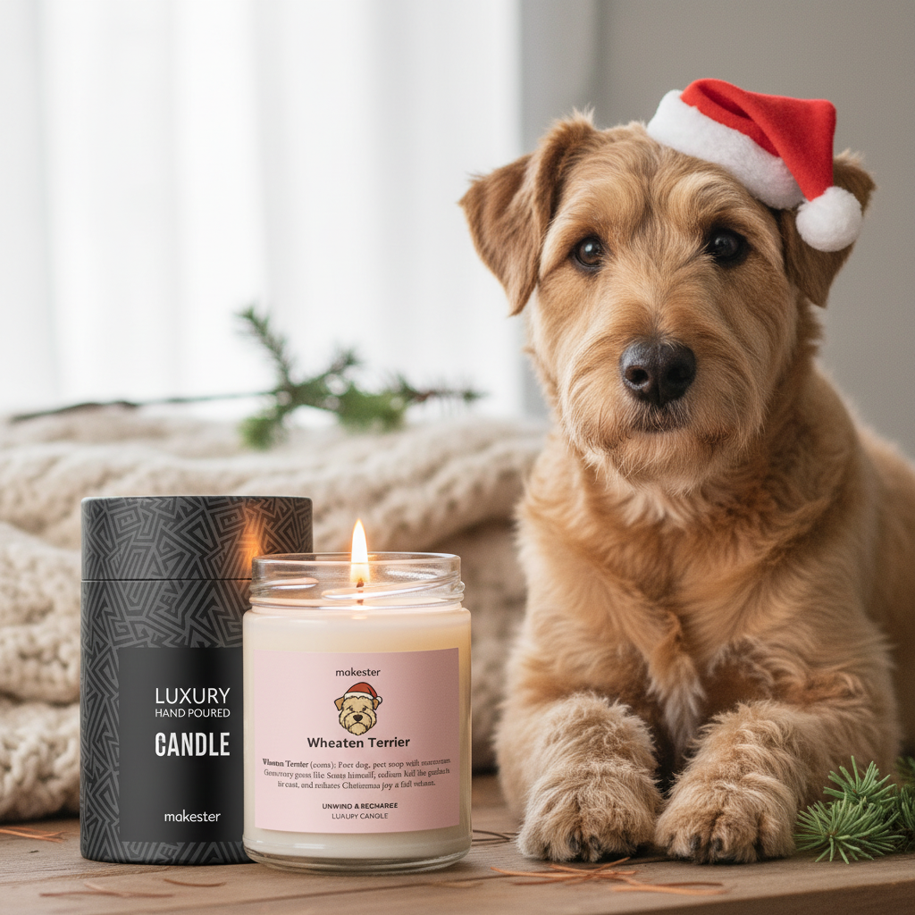 Wheaten Terrier Christmas