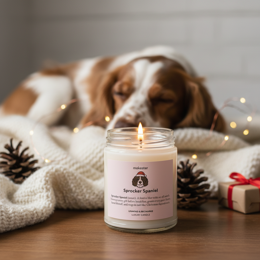 Sprocker Spaniel Christmas