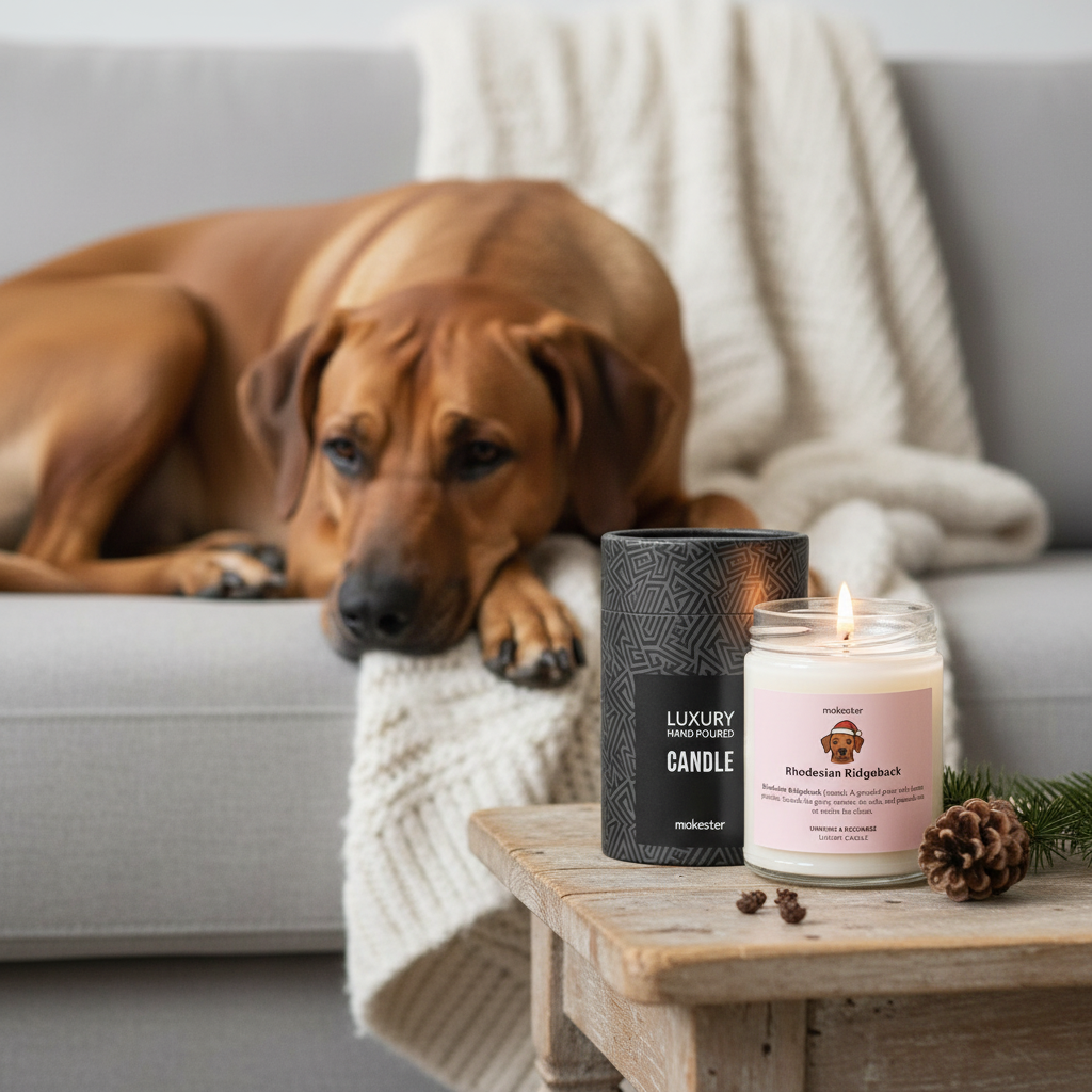 Rhodesian Ridgeback Christmas
