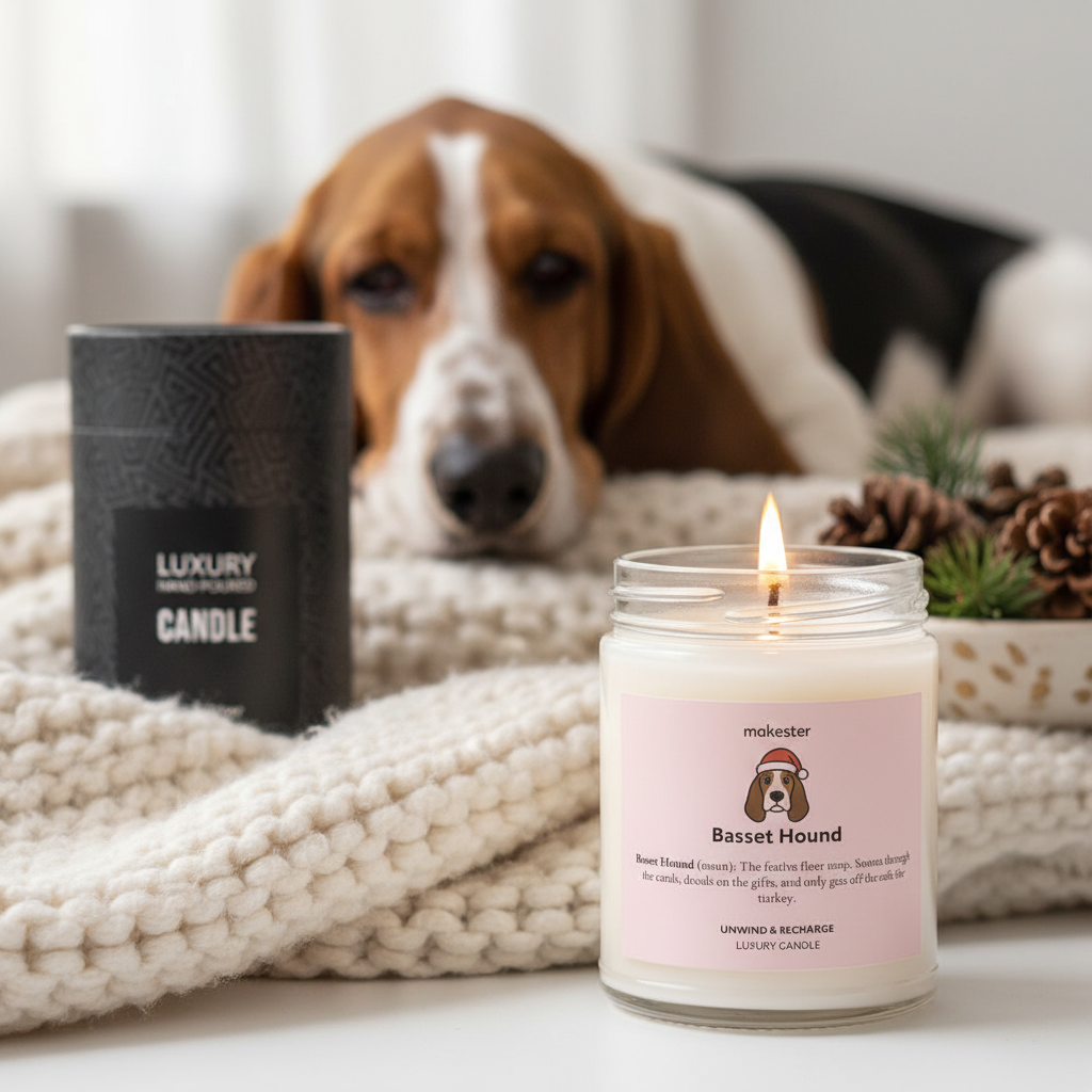 Basset Hound Christmas