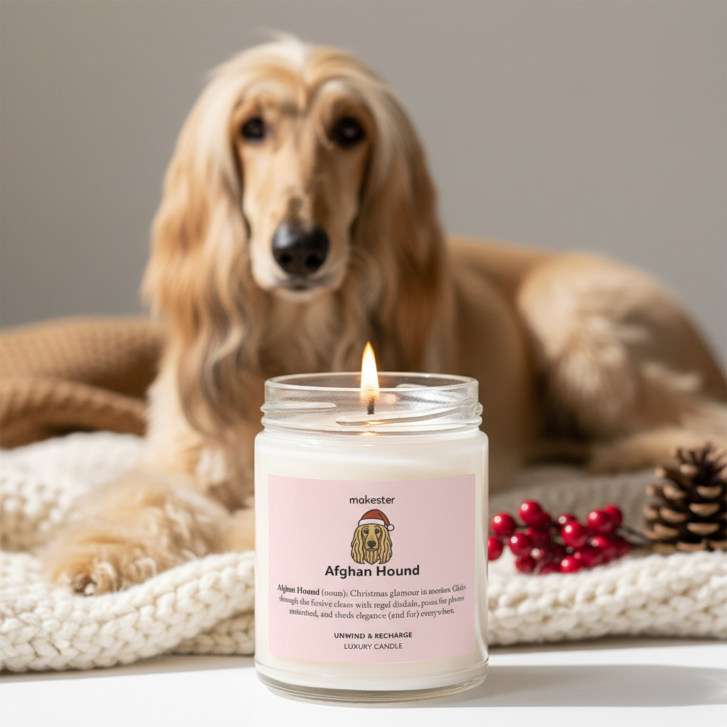 Afghan Hound Christmas