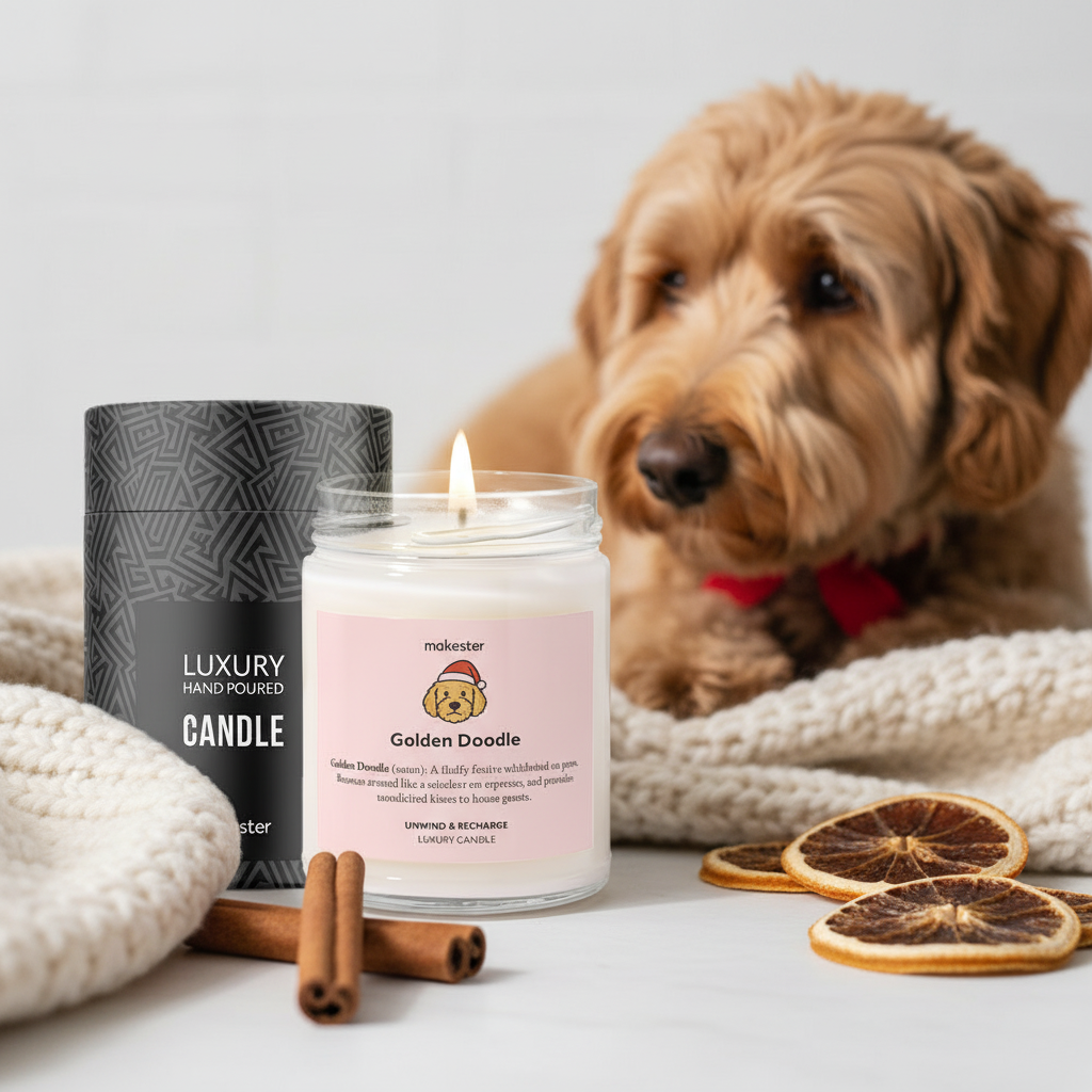 Golden Doodle Christmas