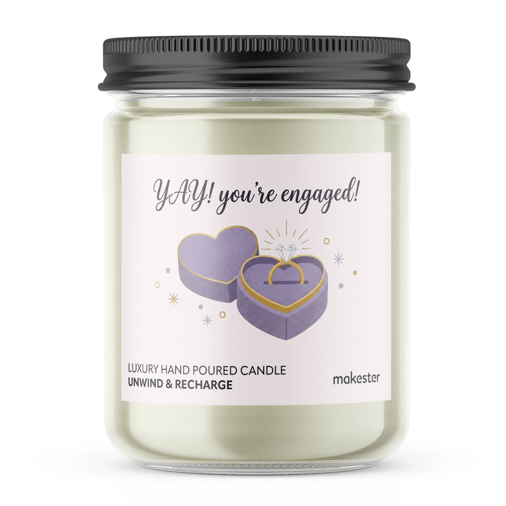 Engagement Joy Candle
