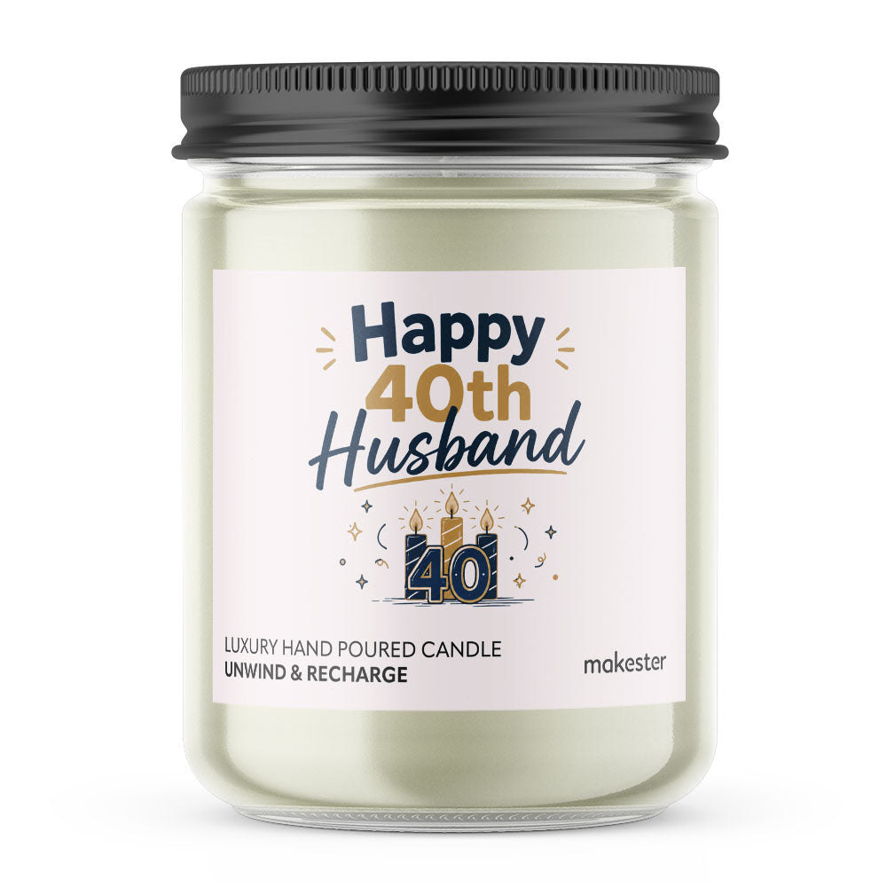 Happy 40th Husband