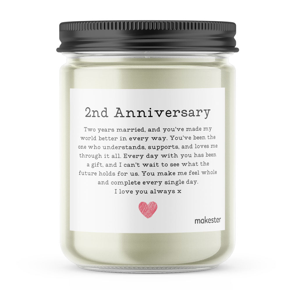 Sentimental 2nd Anniversary