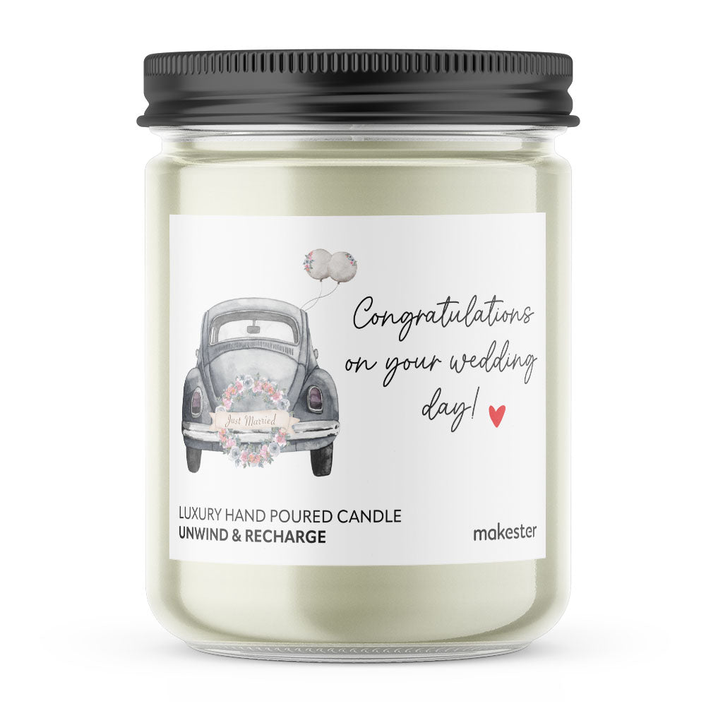 Congrats On Your Wedding Day Vintage