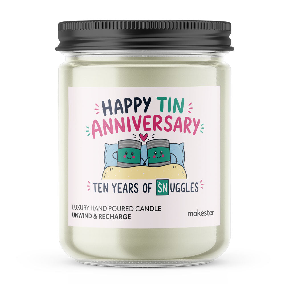 Tin Anniversary Snuggles