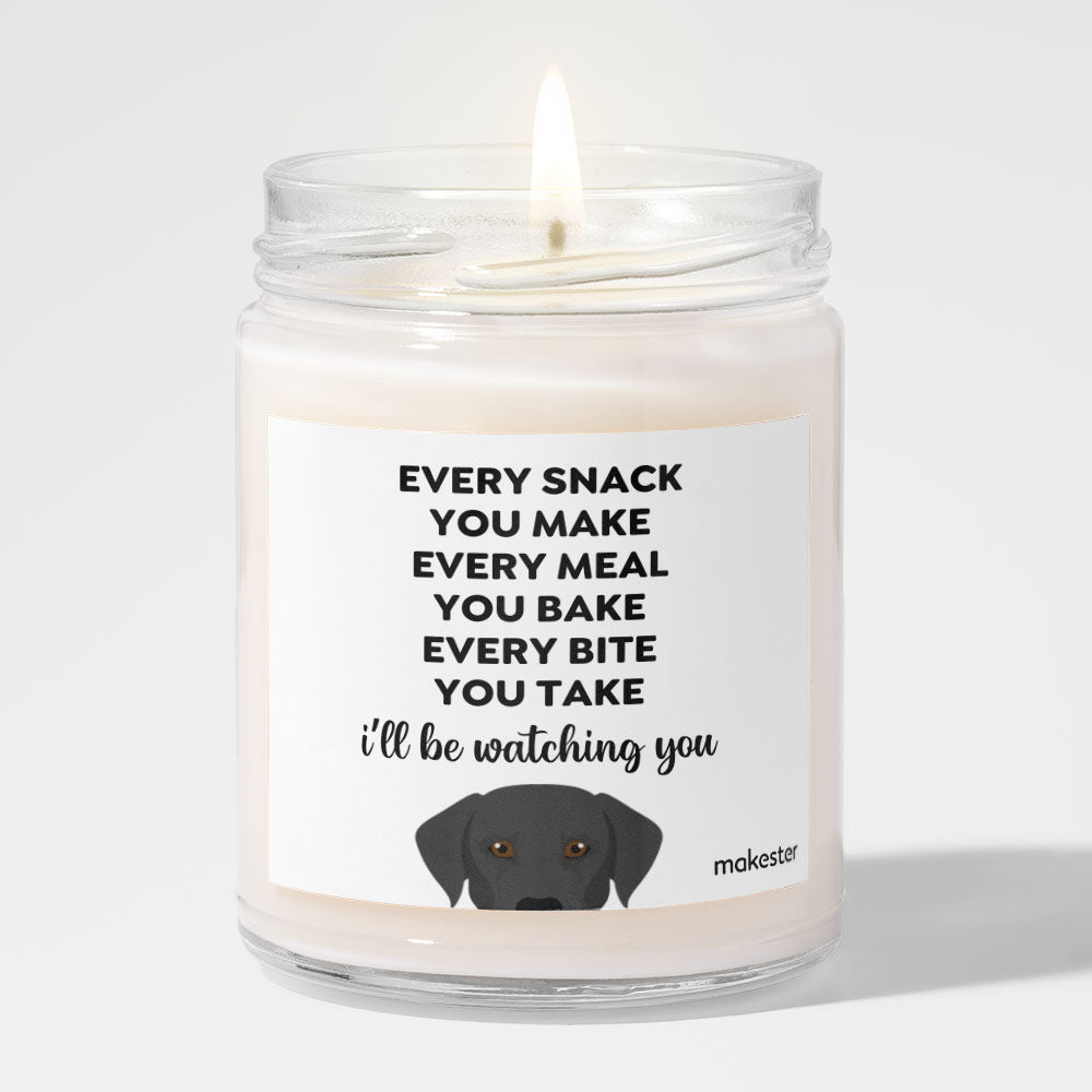 Watching You Black Lab