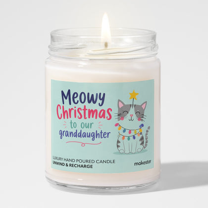 Meowy Christmas Granddaughter