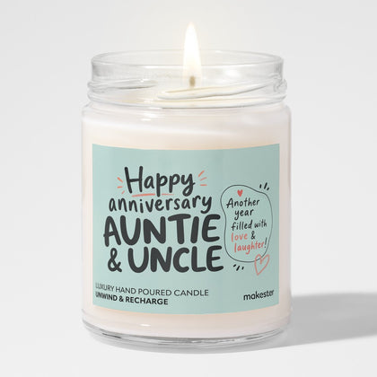 Auntie & Uncle Anniversary Love