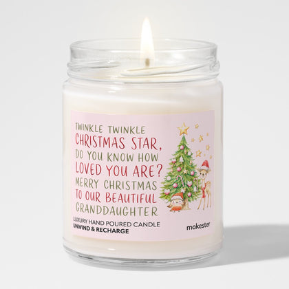 Twinkle Christmas Star Loved