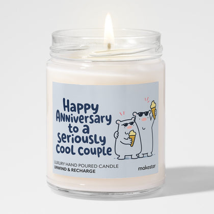 Cool Brother Anniversary Candle