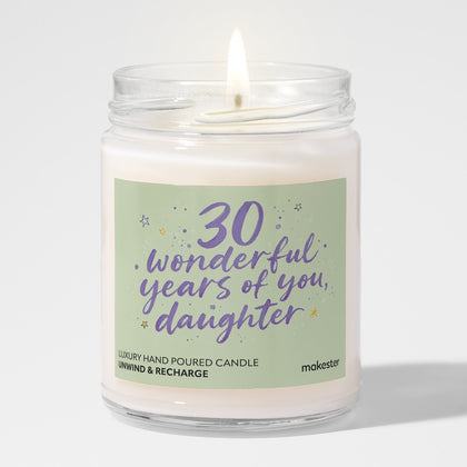 Thirtieth Wonderful Years Daughter