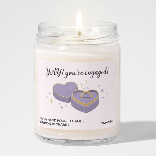 Engagement Joy Candle