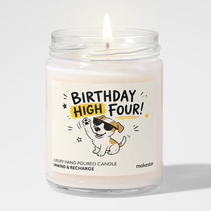 Fourth Birthday High Four