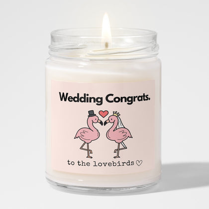 Lovebirds Flamingos