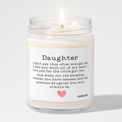Daughter Sentimental