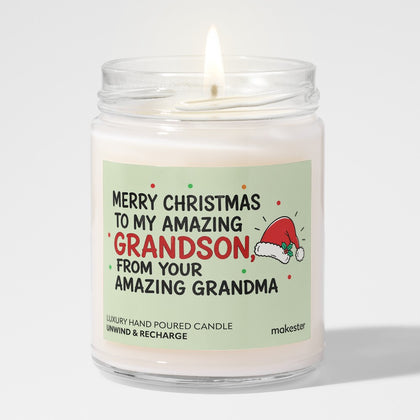 Amazing Grandson Christmas