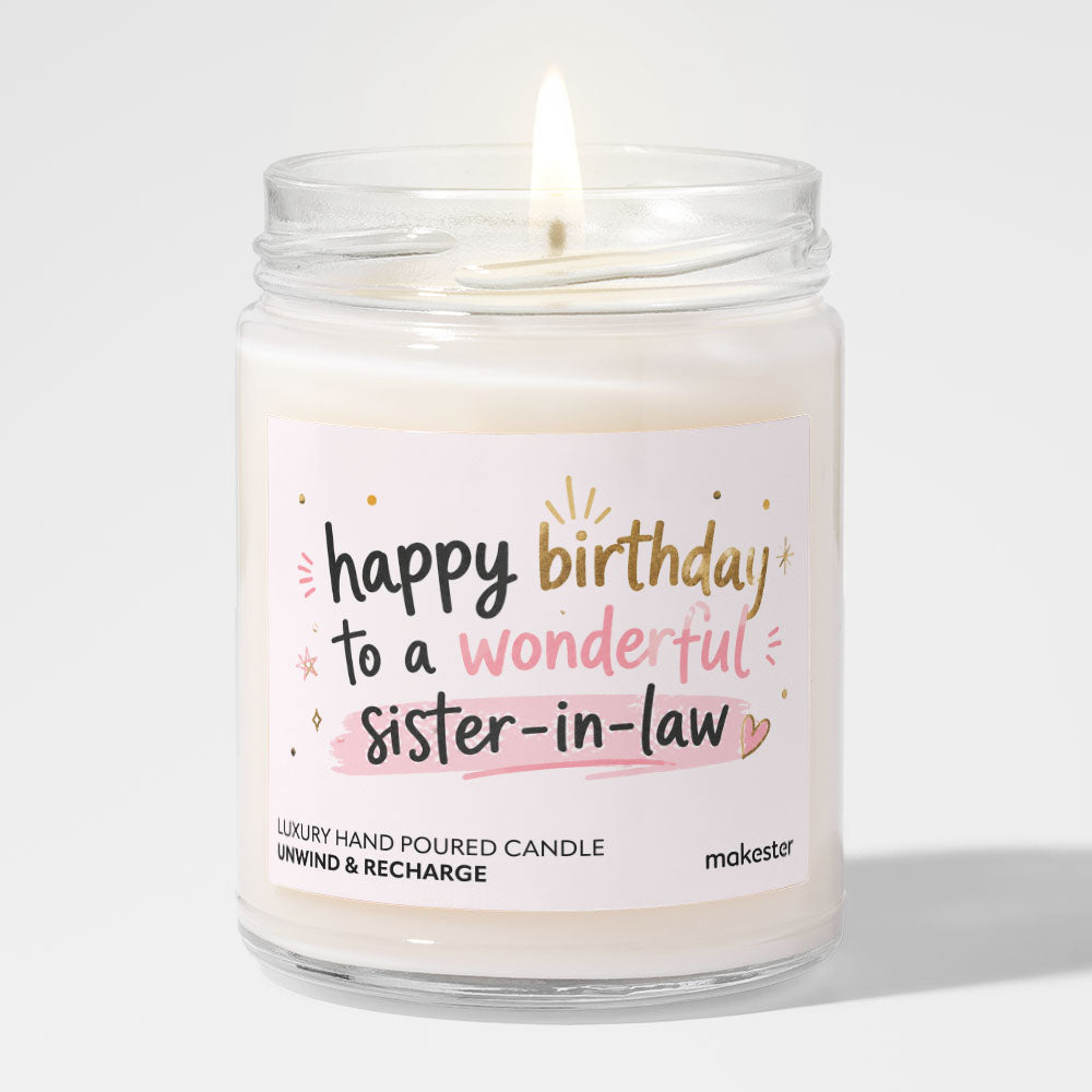 Wonderful Sister-in-law Birthday
