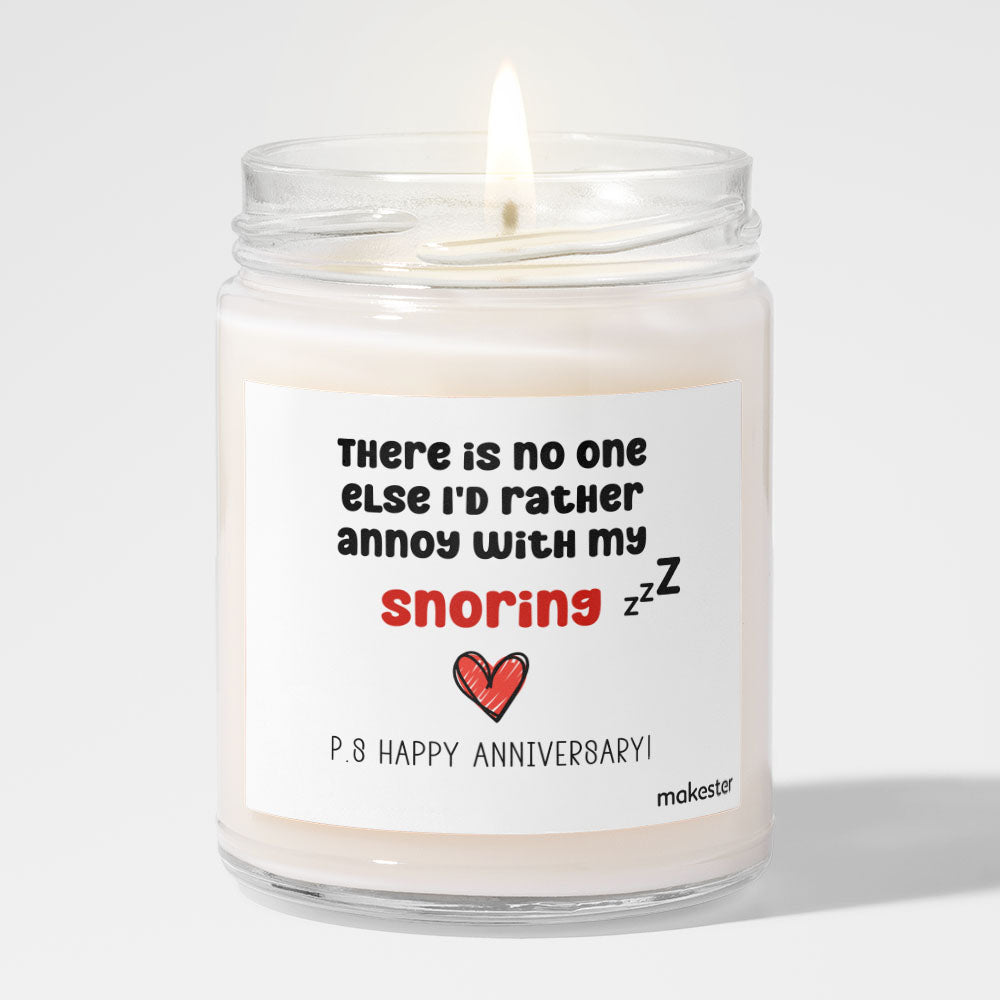 Snoring Anniversary