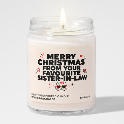 Merry Christmas Favourite Sister-in-law