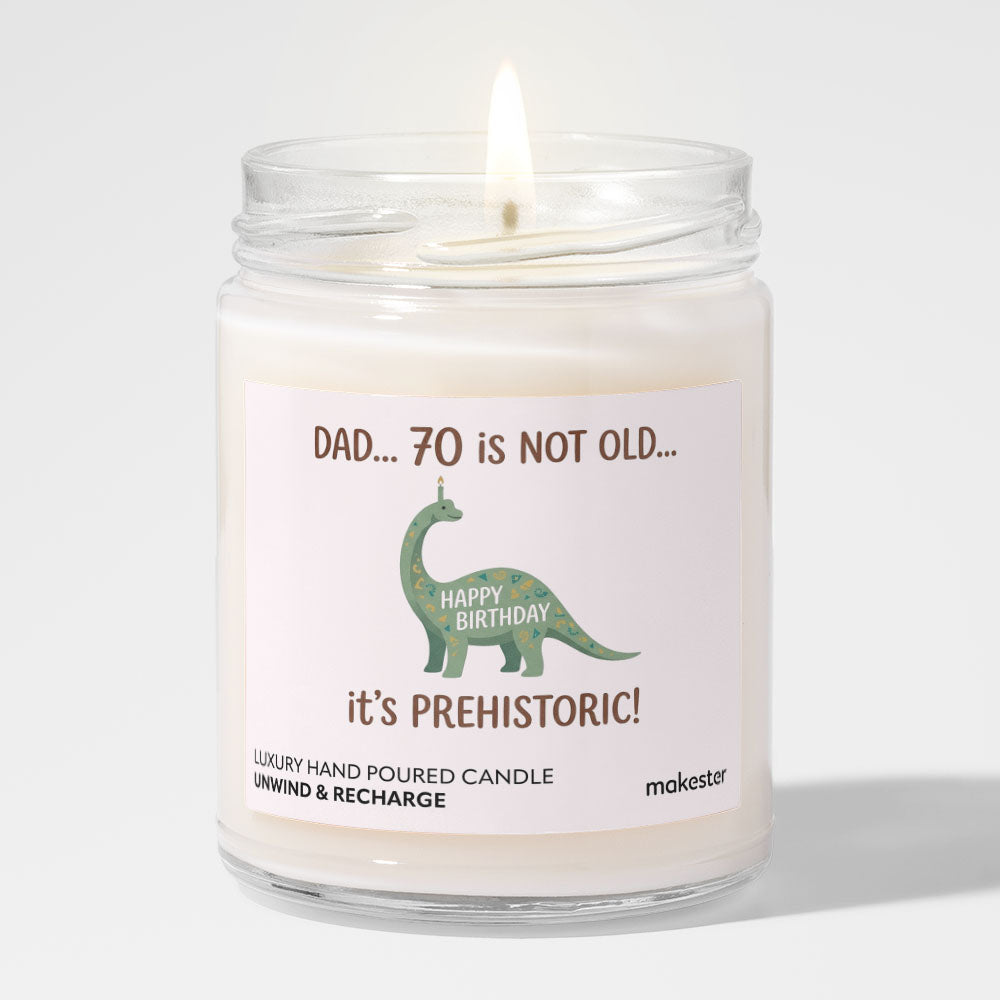 Prehistoric Birthday Dad