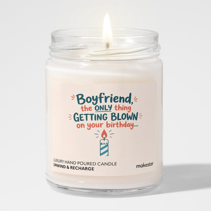 Boyfriend Birthday Blow Out