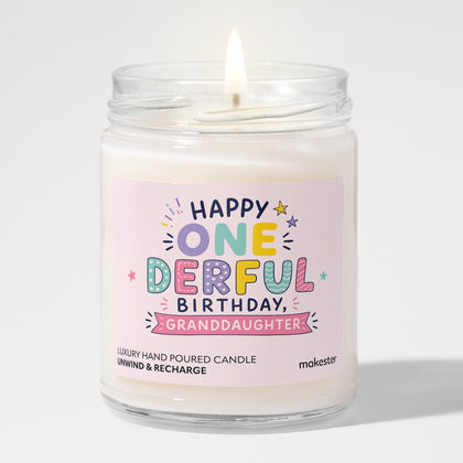 Granddaughter's First Wonderful Birthday