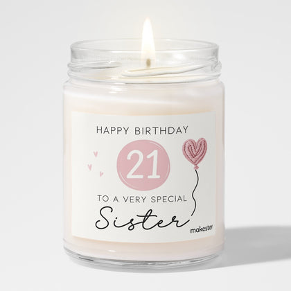 21st Birthday Gifts for Sister