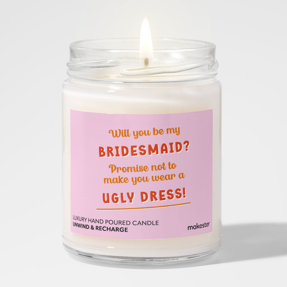 Bridesmaid Request Ugly Dress