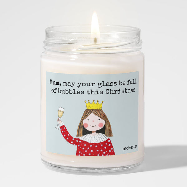 Mum Glass Christmas