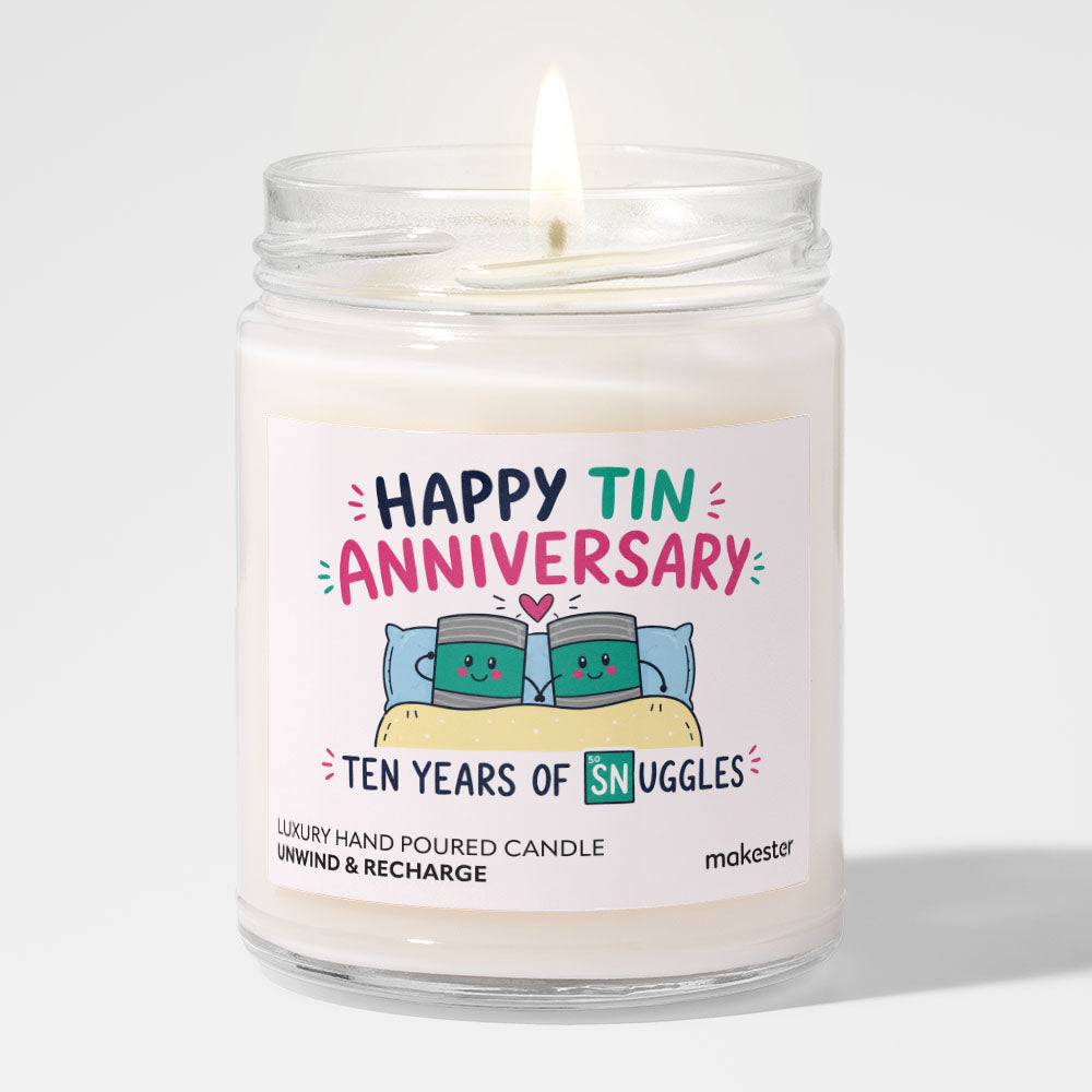 Tin Anniversary Snuggles