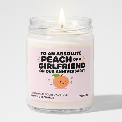 Girlfriend Anniversary Peach