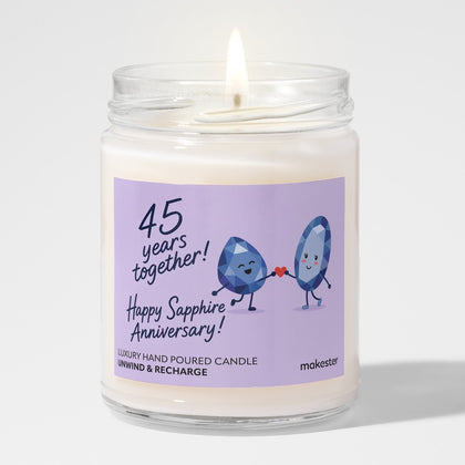 45th Sapphire Anniversary