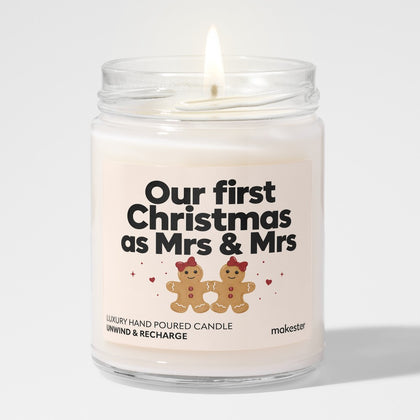 First Christmas Mrs Mrs