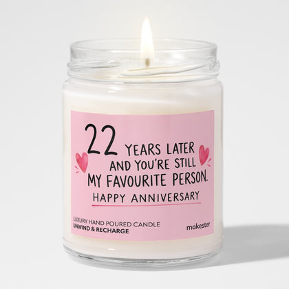 22nd Anniversary Favourite Person