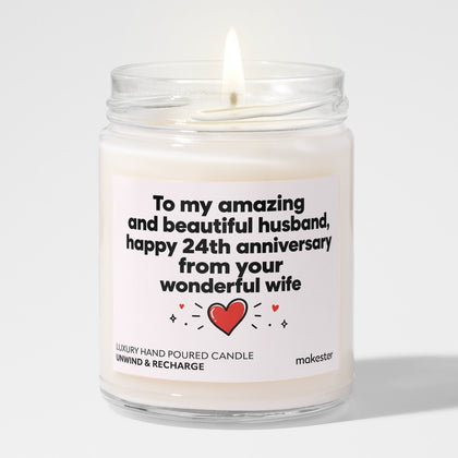 Husband's 24th Anniversary