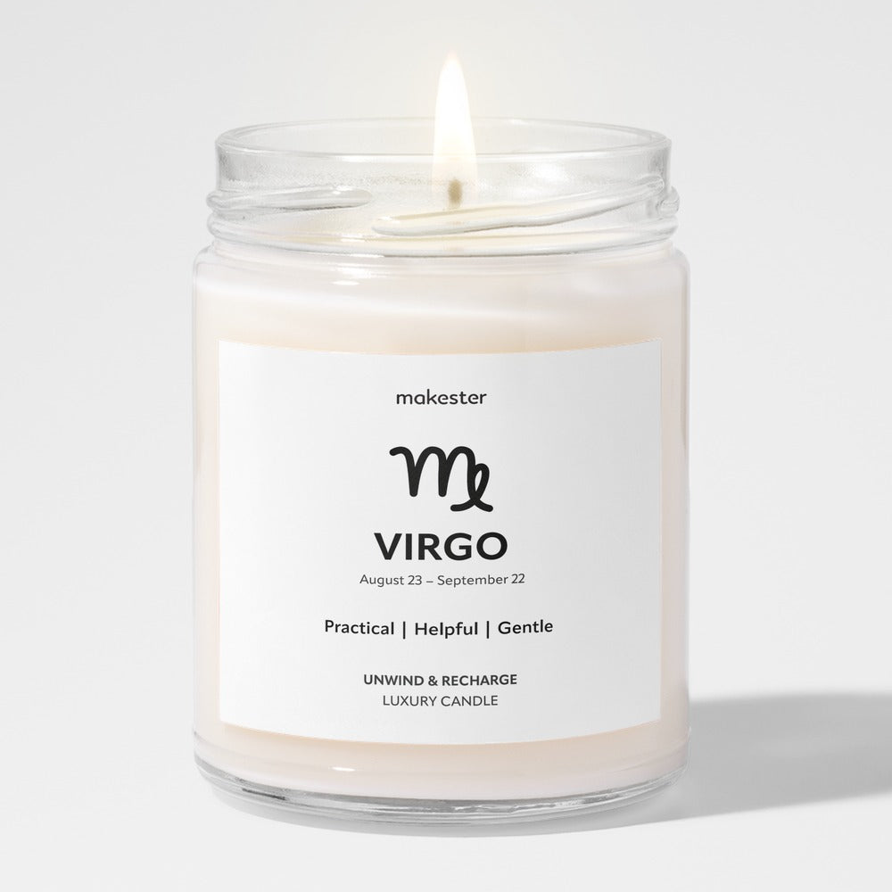Virgo Candle