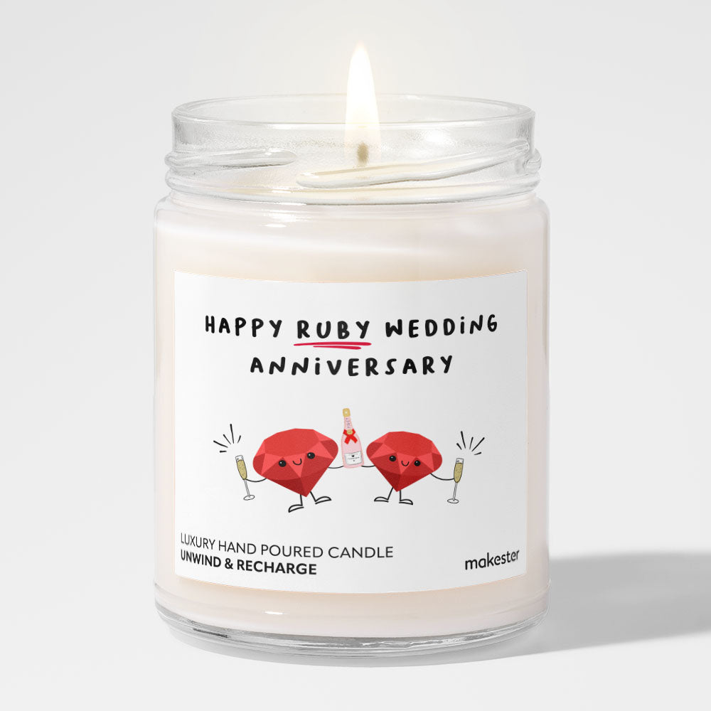Ruby Wedding Anniversary