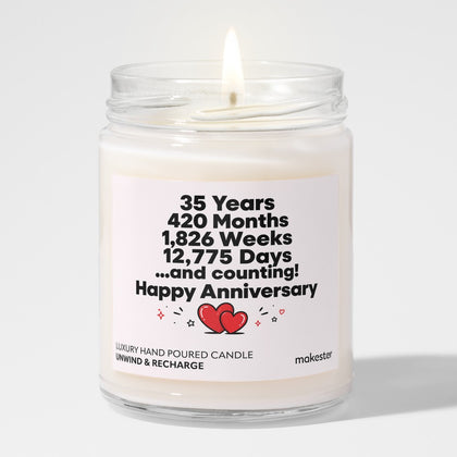 35th Anniversary Counting Days