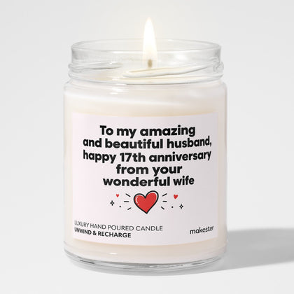 Husband's 17th Anniversary